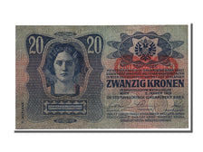 Austria, 20 Kronen, 1913, KM #53a, 1913-01-02, UNC(63), 867446
