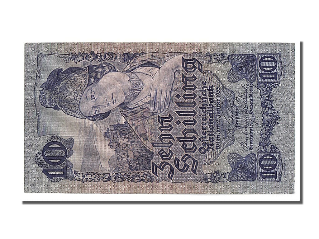 Austria, 10 Schilling, 1933, KM #99b, 1933-01-02, AU(50-53), 1277
