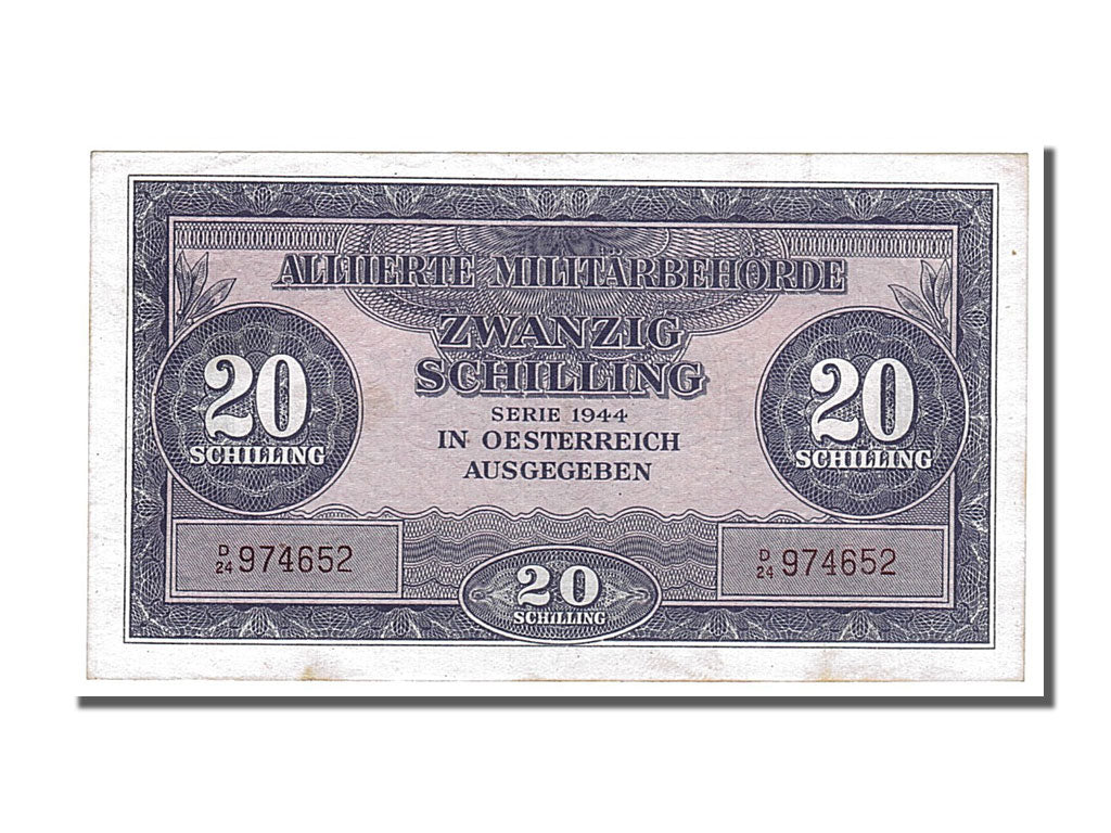 Autriche, 20 Schilling type 1944