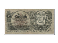Austria, 50 Schilling, 1945, KM #117, 1945-05-29, VF(30-35), 1373