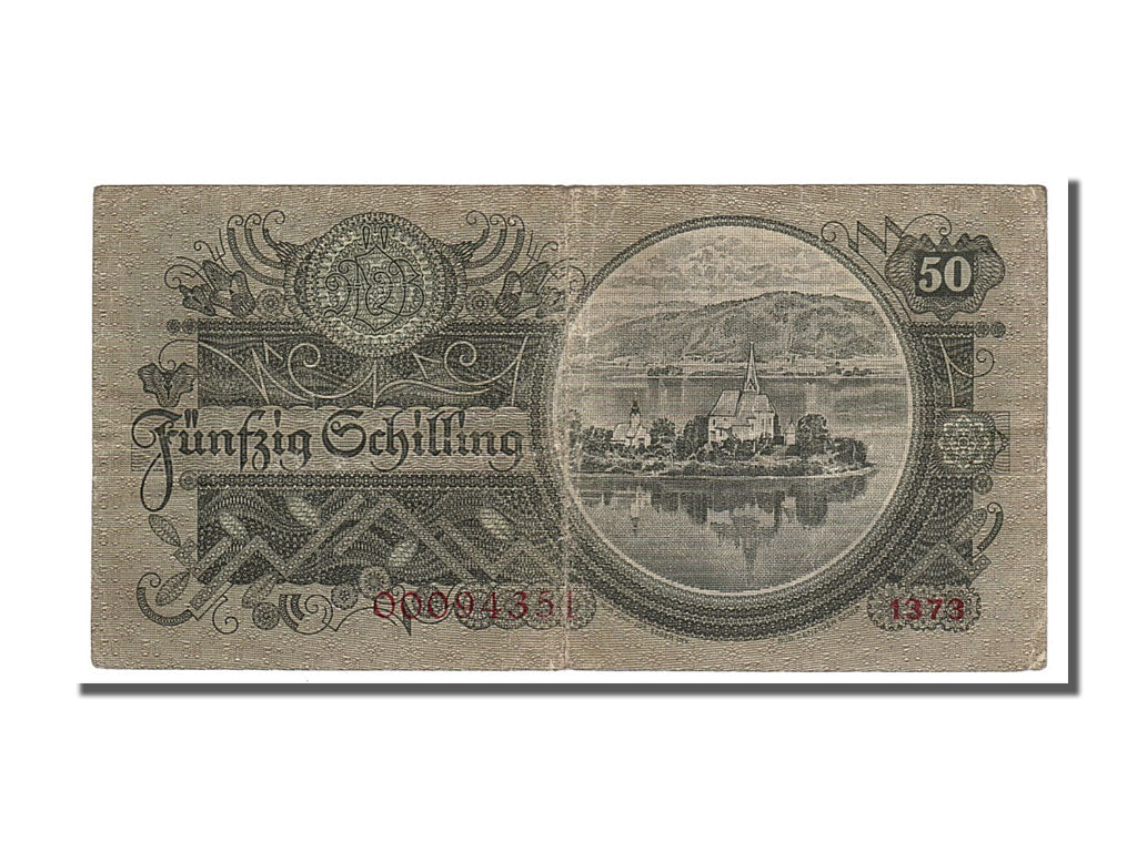Austria, 50 Schilling, 1945, KM #117, 1945-05-29, VF(30-35), 1373
