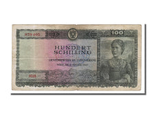 Austria, 100 Schilling, 1947, KM #124, 1947-01-02, VF(30-35), 1018