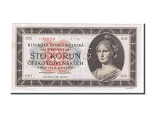 Czechoslovakia, 100 Korun, 1945, KM #67s, 1945-05-16, UNC(65-70), C38