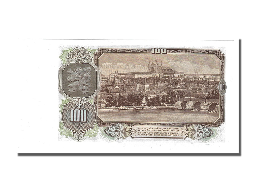 Cecoslovacchia, 100 Korun, 1953, FDS