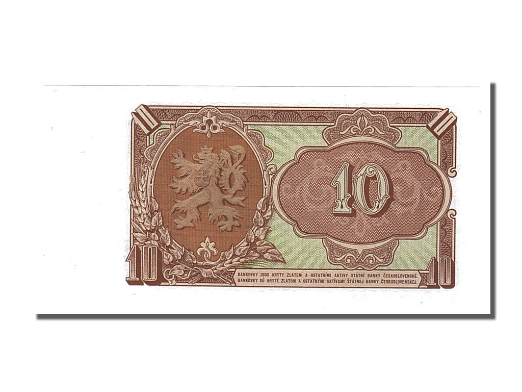 Czechoslovakia, 10 Korun, 1953, KM #83b, UNC(65-70), HN 000659