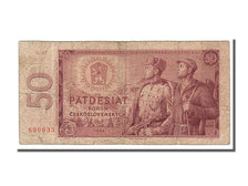 Czechoslovakia, 50 Korun, 1964, KM #90b, VF(20-25), G07