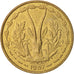 French West Africa, 25 Francs, 1957, AU(50-53), Aluminum-Bronze, KM:9,Lecompte22
