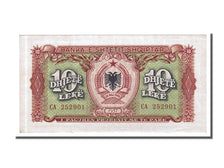 Albania, 10 Lekë, 1957, KM #28a, UNC(65-70), CA 252901