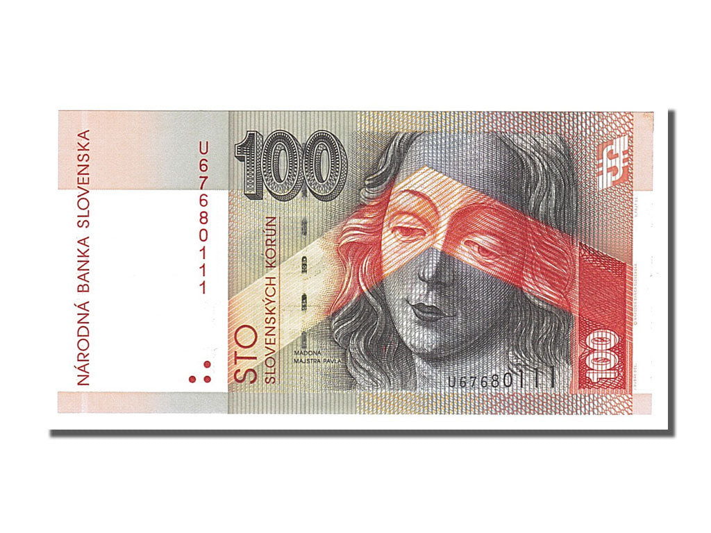 Slovakia, 100 Korun, 2004, KM #44, 2004-11-05, UNC(65-70), U67680111
