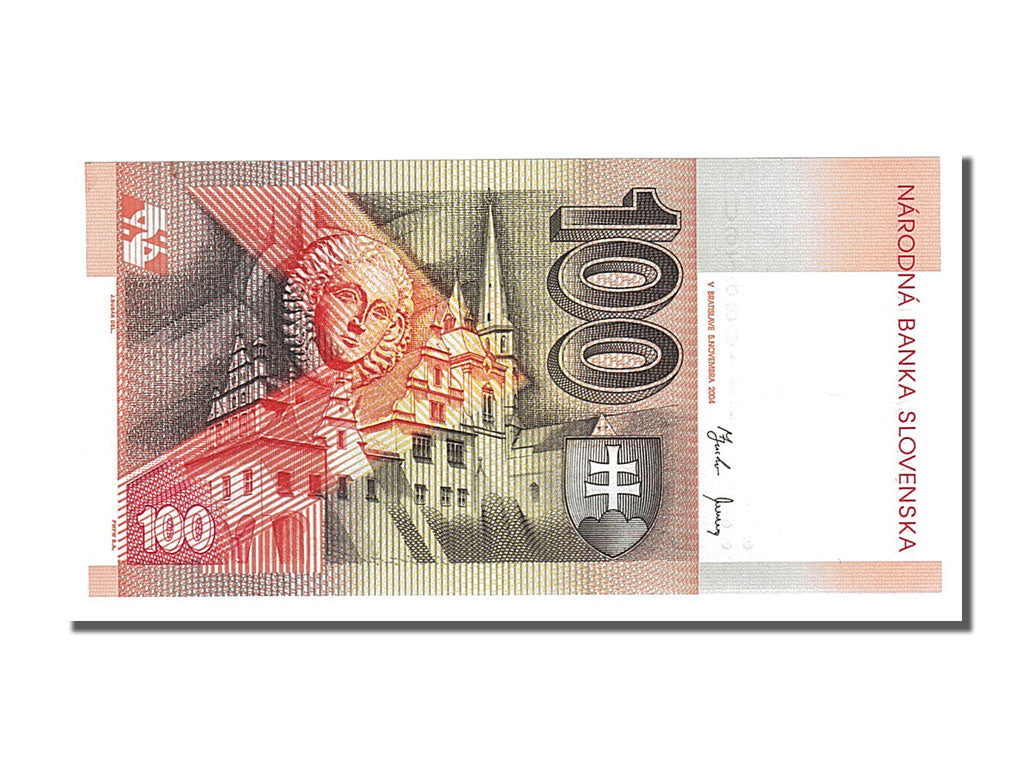 Slovakia, 100 Korun, 2004, KM #44, 2004-11-05, UNC(65-70), U67680111