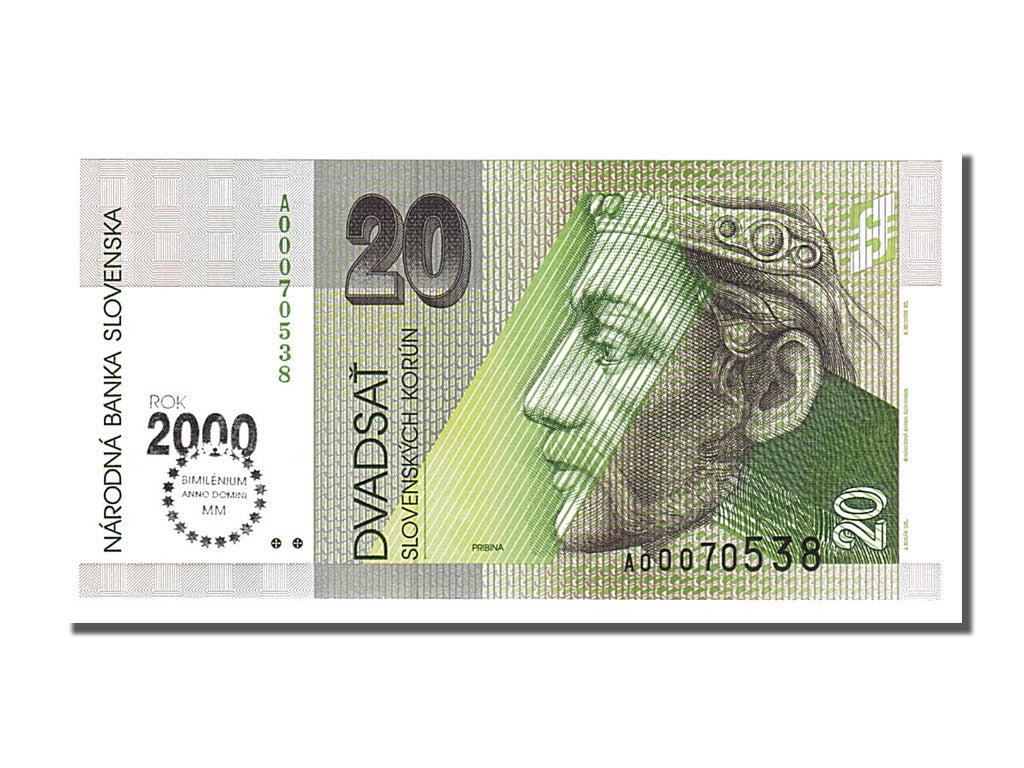 Slovaquie, 20 Korun type Pribina