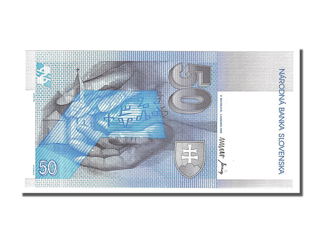 Slovakia, 50 Korun, 1993, KM #21a, 1993-08-01, UNC(65-70), C19892985