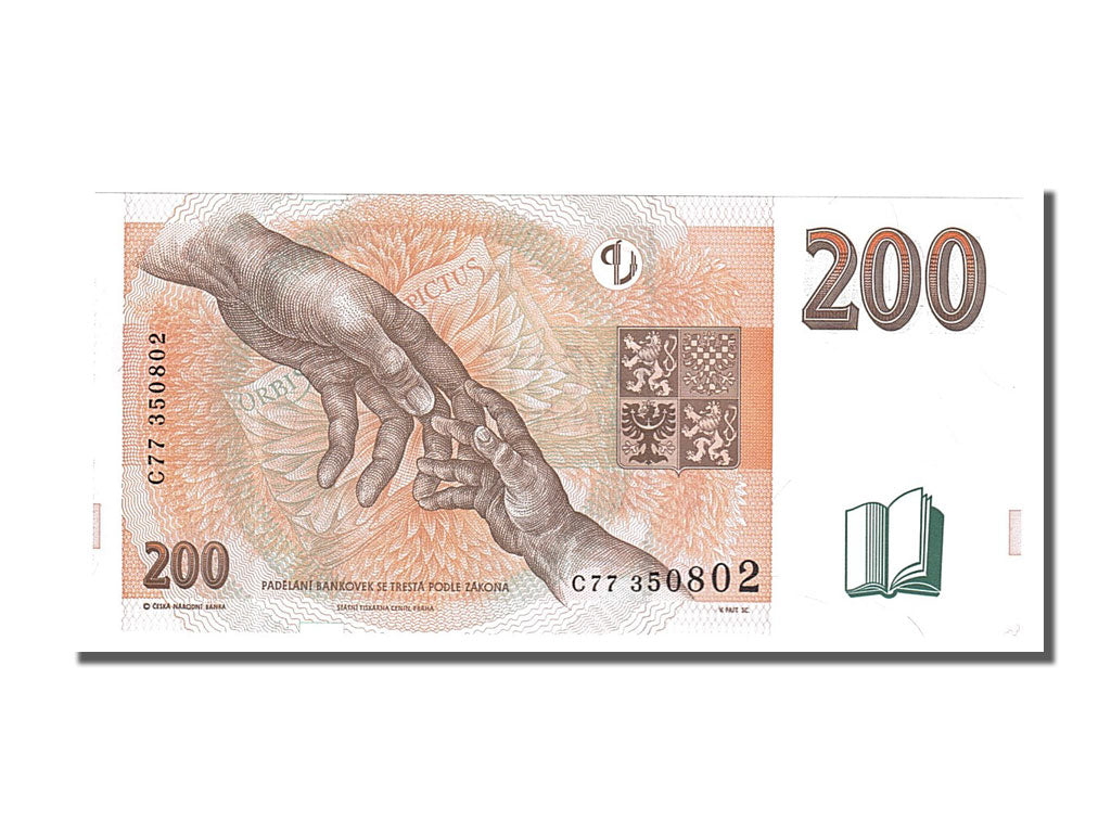 Banknote, Czech Republic, 200 Korun, 1998, UNC(65-70)
