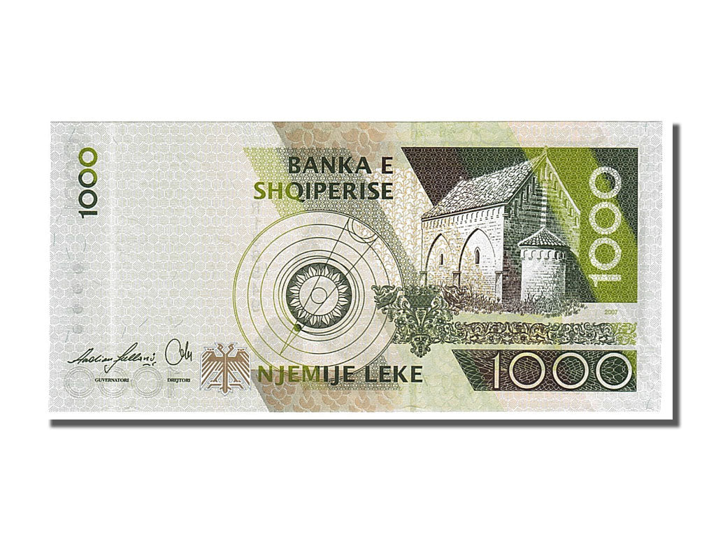 Banconote, Albania, 1000 Lekë, 2007, FDS