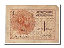 Billet, Yougoslavie, 1 Dinar, 1919, TTB