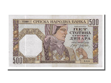 Serbia, 500 Dinara, 1941, KM #27b, 1941-11-01, UNC(65-70), Y.1350