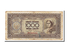 Billet, Yougoslavie, 1000 Dinara, 1946, 1946-05-01, TB+