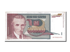 Yugoslavia, 5,000,000 Dinara, 1993, KM #121, EF(40-45), AB5060453