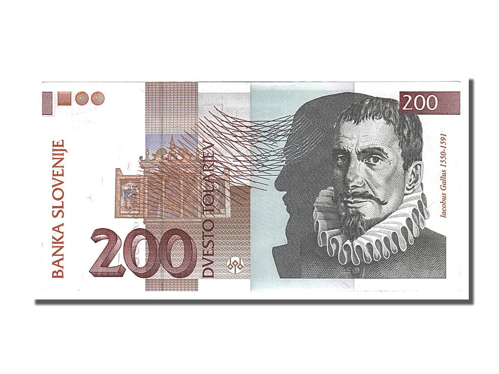 Slovenia, 200 Tolarjev, 2004, KM #31A, 2004-01-15, UNC(65-70), ZS