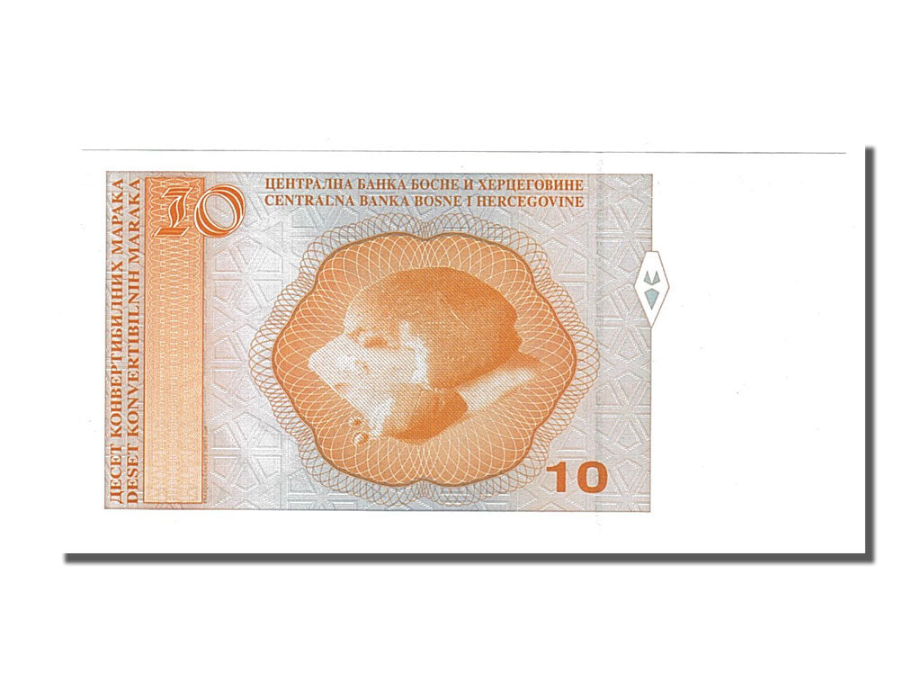 Bosnia - Herzegovina, 10 Convertible Maraka, 1998, KM #64a, UNC(65-70), A0030367