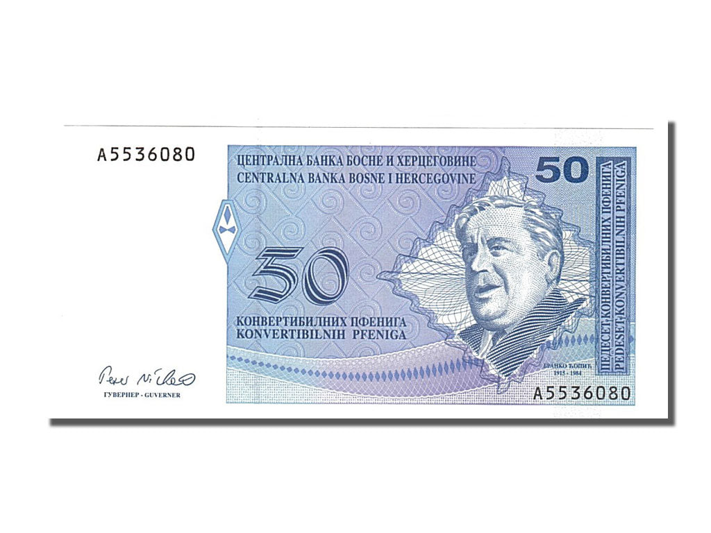 Bosnia - Herzegovina, 50 Convertible Pfeniga, 1998, KM #58a, UNC(65-70),...