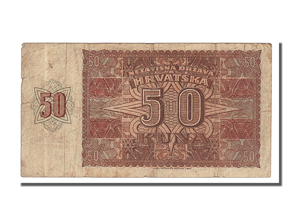 Croazia, 50 Kuna, 1941, 1941-05-26, MB