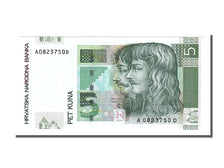 Banconote, Croazia, 5 Kuna, 2001, 2001-03-07, FDS