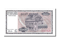 Geldschein, Mazedonien, 10,000 (Denar), 1992, UNZ