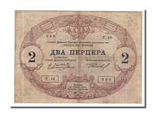 Banconote, Montenegro, 2 Perpera, 1914, 1914-07-25, BB