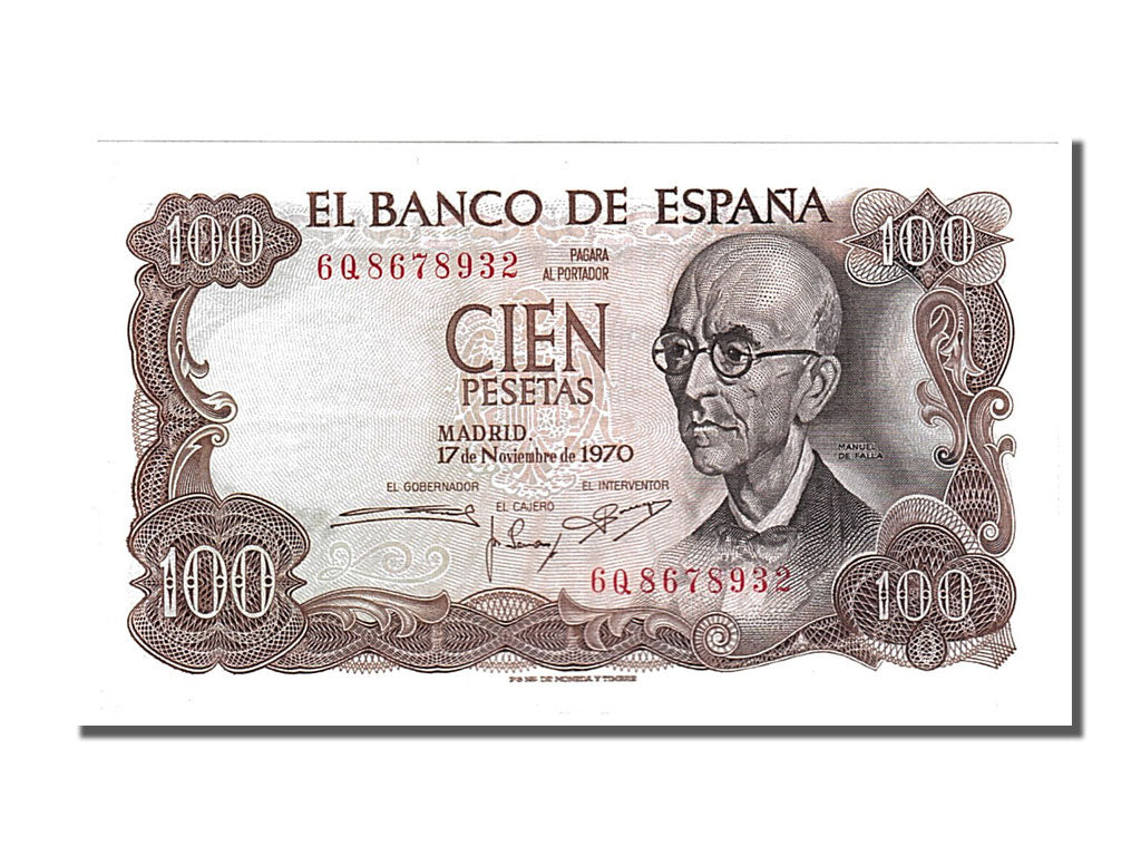 Billete, 100 Pesetas, 1970, España, 1970-11-17, SC