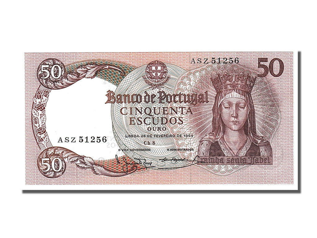 Billete, 50 Escudos, 1964, Portugal, 1964-02-28, UNC