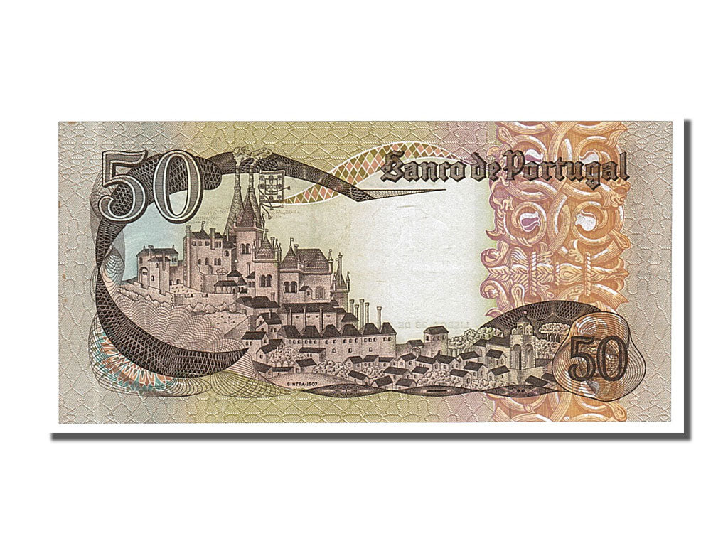 Banknote, Portugal, 50 Escudos, 1968, 1968-05-28, AU(55-58)