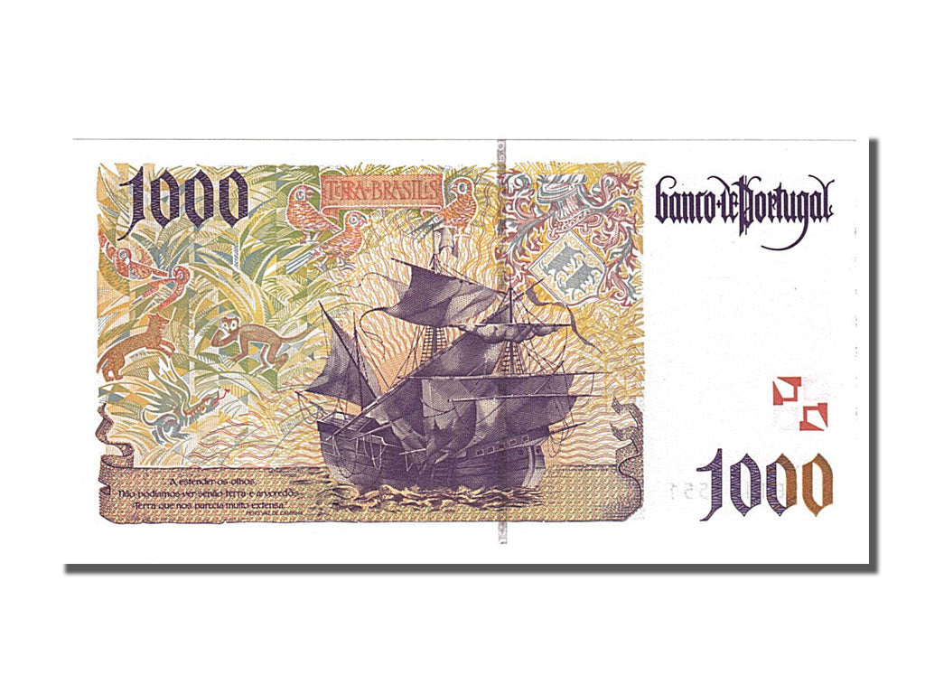 Banknote, Portugal, 1000 Escudos, 1998, 1998-05-21, UNC(65-70)