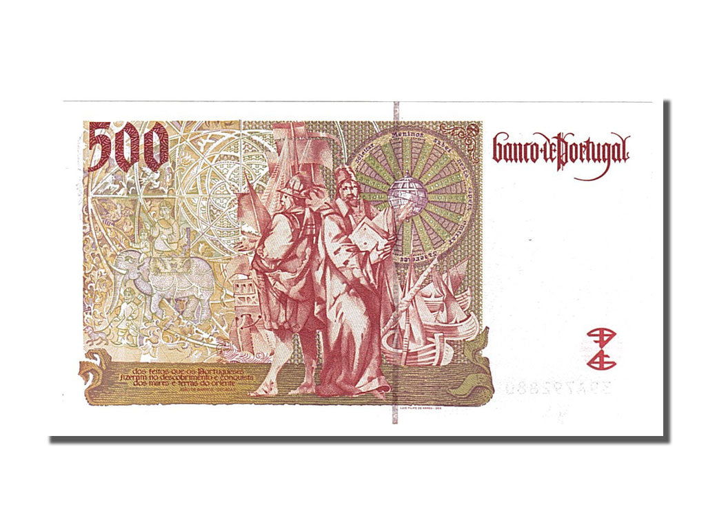 Portugal, 500 Escudos, 1997, KM #187a, 1997-04-17, UNC(65-70), 39A792880