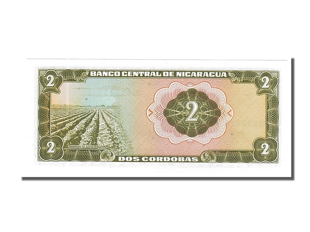 Banknote, Nicaragua, 2 Cordobas, 1972, UNC(65-70)