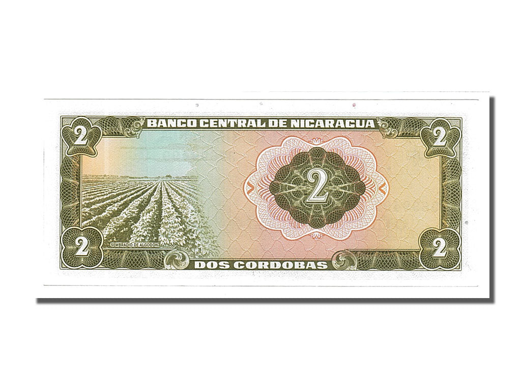 Banknote, Nicaragua, 2 Cordobas, 1972, UNC(65-70)