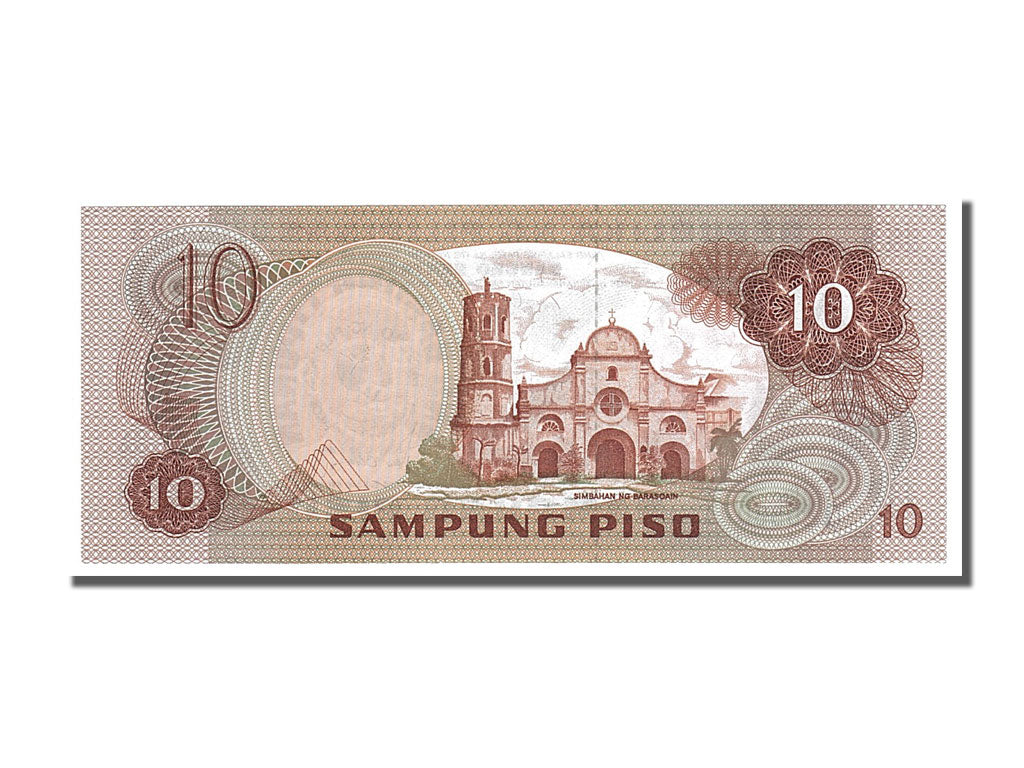 Banknote, Philippines, 10 Piso, 1981, 1981-06-30, UNC(65-70)