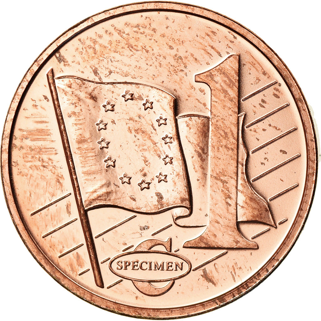 Andorra, Medal, 1 C, Essai Trial, 2003, MS(65-70), Copper