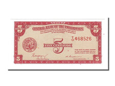 Banconote, Filippine, 5 Centavos, 1949, FDS