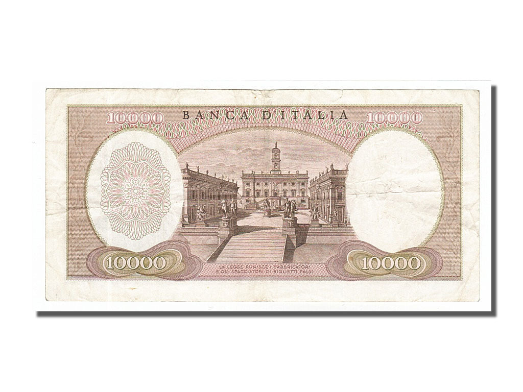 Banknote, Italy, 10,000 Lire, 1970, 1970-06-08, EF(40-45)