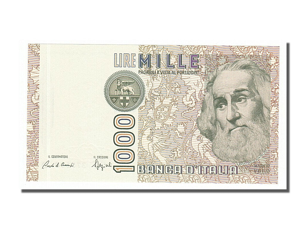 Italy, 1000 Lire, 1982, KM #109b, UNC(65-70), SF3751122Q