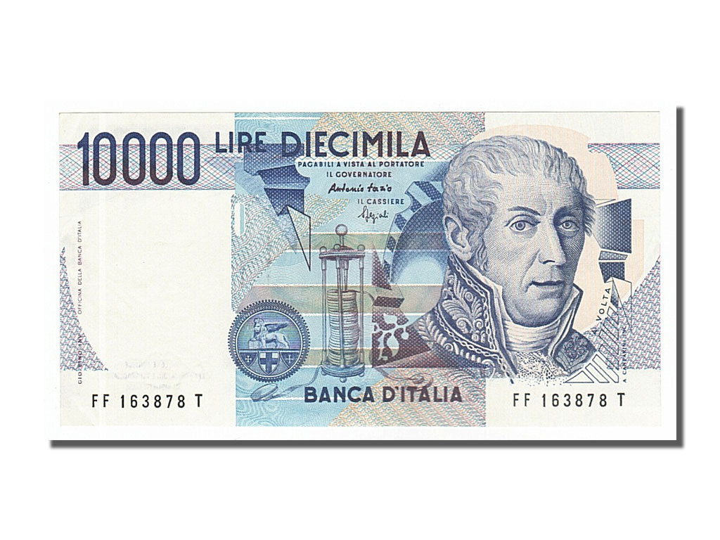 Banknote, Italy, 10,000 Lire, 1984, 1984-09-03, UNC(60-62)