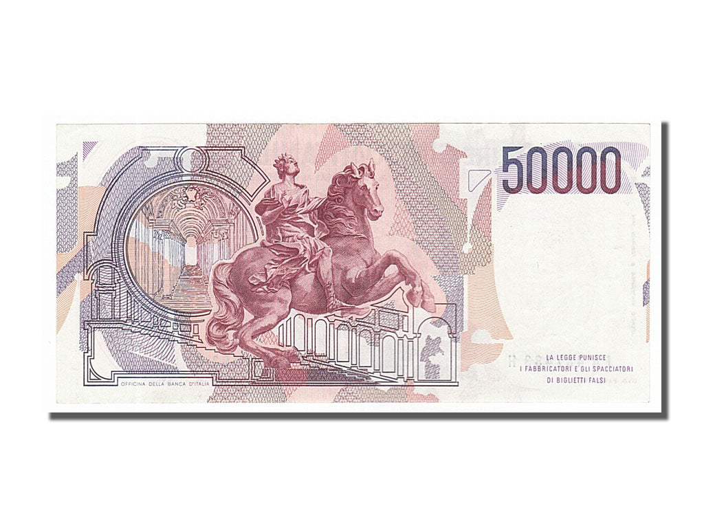 Geldschein, Italien, 50,000 Lire, 1984, 1984-02-06, SS+
