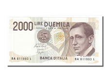 Italy, 2000 Lire, 1990, KM #115, UNC(65-70), BA811993L