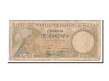 Banknote, Greece, 50 Drachmai, 1935, 1935-09-01, VF(20-25)