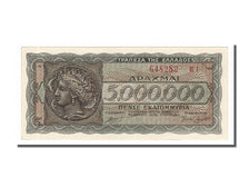 Banknote, Greece, 5,000,000 Drachmai, 1944, 1944-07-20, UNC(60-62)