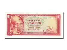 Greece, 100 Drachmai, 1955, KM #192b, 1955-07-01, UNC(60-62), H09