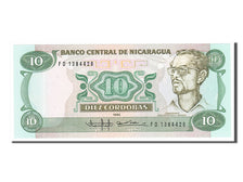 Banknote, Nicaragua, 10 Cordobas, 1985, UNC(65-70)