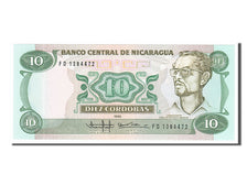 Banknote, Nicaragua, 10 Cordobas, 1985, UNC(65-70)