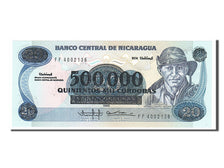 Billet, Nicaragua, 500,000 Córdobas on 20 Córdobas, 1990, NEUF